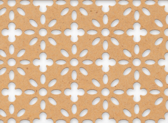 Bouquet MDF grille
