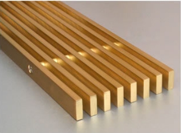 Linear Brass Grille – 6mm