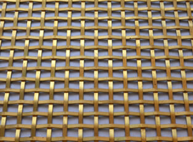 Woven Grilles – Brass and Stainless Steel Woven Grilles