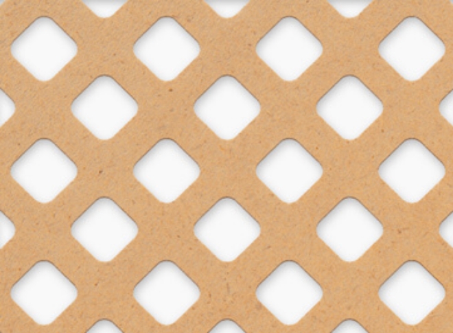 Lattice MDF grille