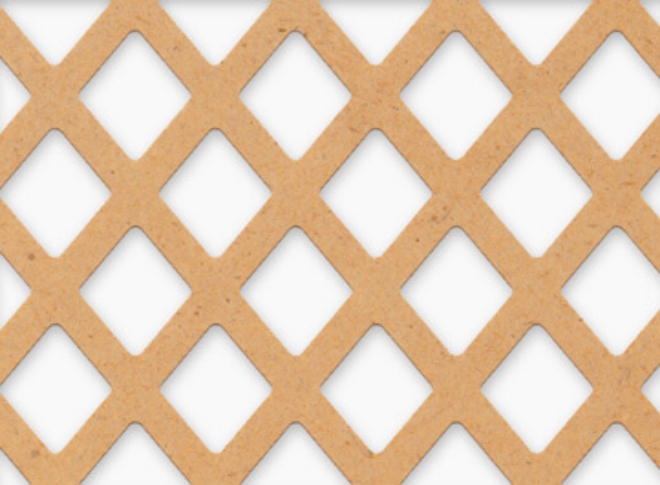 Provincial MDF grille