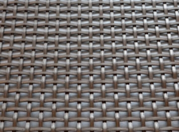 Stainless Steel Woven Grille Reeded Square 3mm, 6mm