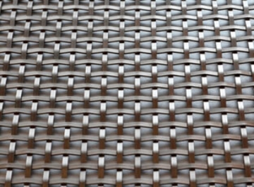 Stainless Steel Woven Grille Plain Square 3mm, 6mm