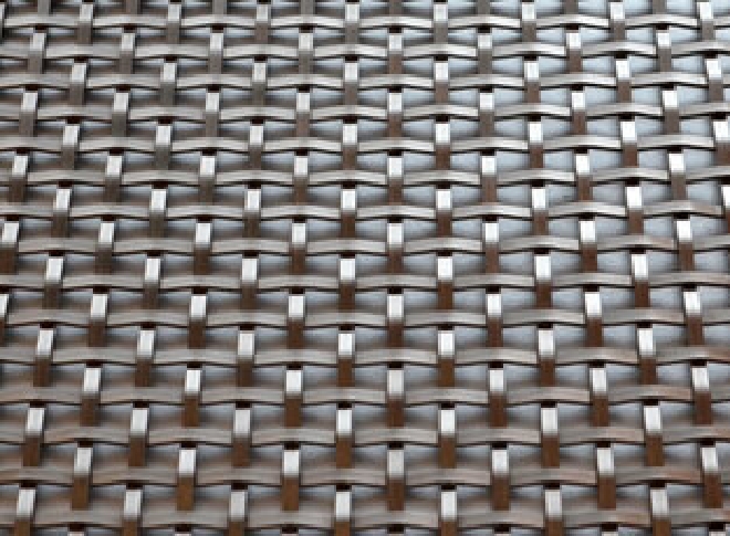 Stainless Steel Woven Grille Plain Square 3mm 6mm